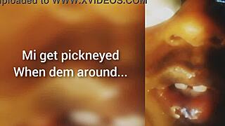 every time he says no, close up on the action