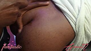 Homemade african couple in doggystyle sex