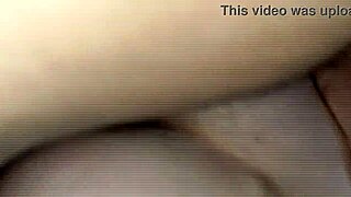 The boss's wife gets persuaded into anal sex with cumshot in amateur pov.