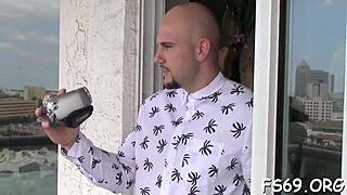 Teen whore rides her shlong without getting tired 😏