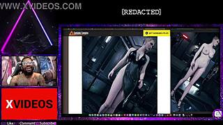 final fantasy vii scarlet's butt ass naked in new nude mod, showing pussy.