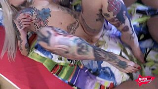 Extraordinary Threesome With Virgin Eva In Intense German Action