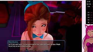 vtuber lewdneko explores harem hotel game