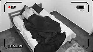 hey, check out this security cam catching that big-ass brunette getting pounded doggystyle