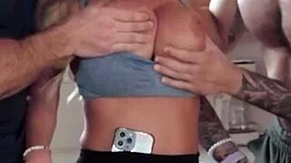 Passing The MILF Hunter Torch With Cumshot Anal Sex And Group Blowjob