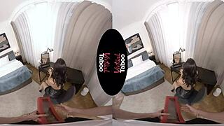 i'm facing the cockie monster in this virtual taboo scene