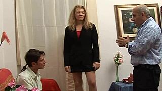 perverse family in hot threesome