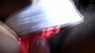 Ebony Amateur With Piercing Rides Interracial Black Cock