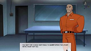 bathing in the shower during the game