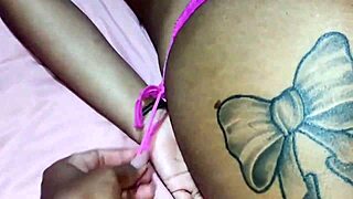 sexy latina feels intense pleasure during oiled massage and fucking