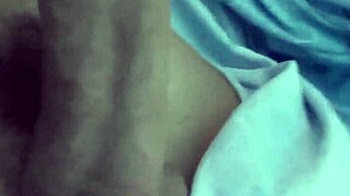 morning masturbation in the outdoor tent