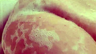 Teasing in the bathtub by the pool!