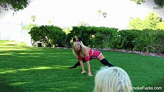 Brooke Brand Engages In A Passionate Lesbian Fuck With Her Blonde Babe