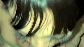 At the club, I started an extreme show and ended up sucking multiple cocks