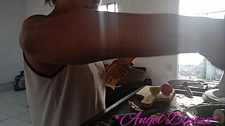 giving it up to my friend after lunch feels so wild and intense