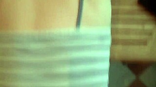 Homemade POV Deepthroat and ATM with Brunette Piercing