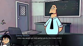 Wow! Danny Phantom Amity Park Lesbian Action!