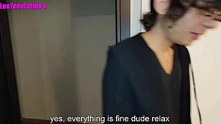 Natanael's Story: Dear Twink Boyfriend Fucked by Hot Roommate Leo Estebans and Santiago