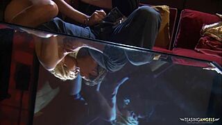 Blonde vixen fucks raw and gets cum on face