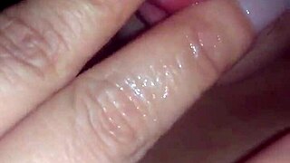 delicious babe masturbating while getting fucked 😍