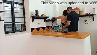 building security enters my house i cant contain the urge and he lets me fuck