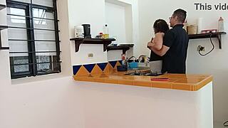 building security enters my house i cant contain the urge and he lets me fuck