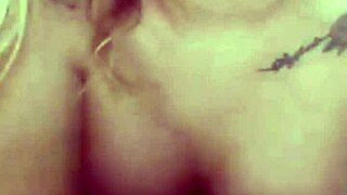 Blonde Cklover masturbates big tits and ass on webcam!