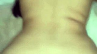 Latina MILF gets a blowjob from her boyfriend's friend out of spite