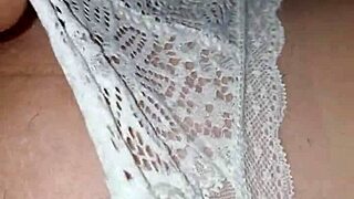 Blonde Spanish babe wakes me at midnight rubbing herself against me for sneaky fun.