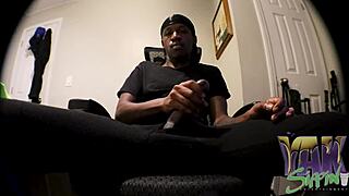 I see you cum on that black cock.