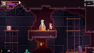 scarlet maiden hentai game pornplay ep 2 gloryhole and futanari blowjob in the caves