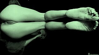 Hunter Explores My Ass and Legs in Fetish Play, Contrasting Soft and Rough Touches