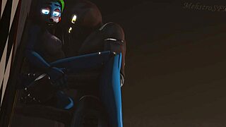 My Love Toy Bunnie FNAF in Wild Anal Doggystyle.