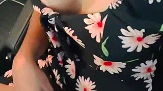 Shaved Pussy Outdoor Tease