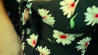 Shaved Pussy Outdoor Tease