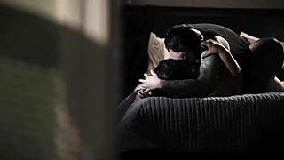 Wife and Mistress Team Up on Hubby for Blowjob