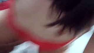 Bent Over Doggystyle Blowjob Cumshot