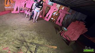 Behind the SCENES, Gabriela Ramos RECORDING with Bettohfitness in the MARCENARIA.