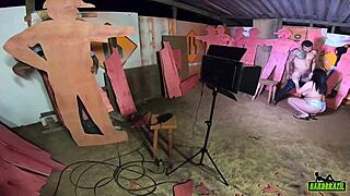 Behind the SCENES, Gabriela Ramos RECORDING with Bettohfitness in the MARCENARIA.