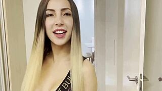 wanna see john coffee bend blonde over for doggystyle and cum bath?