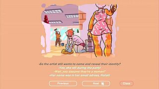 Odymos LGBT hentai game episode 7 discusses consent