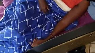 Ebony milf enjoys rough doggystyle sex