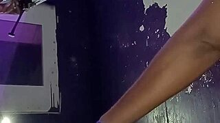 Ebony milf enjoys rough doggystyle sex