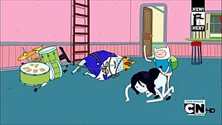 Finn and Marceline Adventure Time 3D Cartoon Best Free