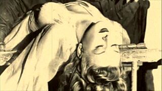 Vintage Halloween vibes with retro hairy charm