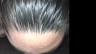 I give a deepthroat blowjob to a big black cock in the basement, ending with a facial