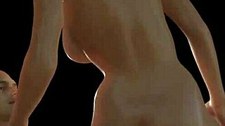 Blonde Girl Side Fucks Boyfriend in Wild 3D Porn Action!