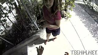 Courtney Loxx shows off her sucking skills for cash.