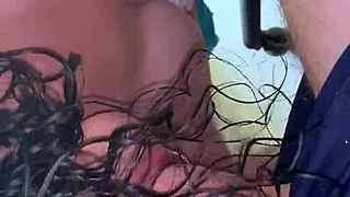 sucking cock and fucking outside with monster dick