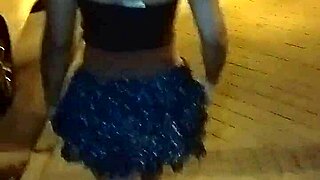 Sofia's Thrilling Public Display Of Her Pussy